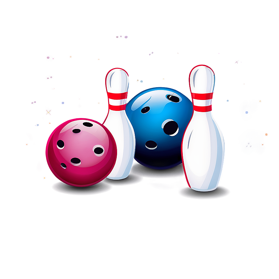 Bowling Party Invitation Png 05212024 PNG image