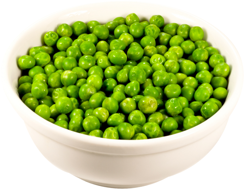 Bowlof Fresh Green Peas PNG image