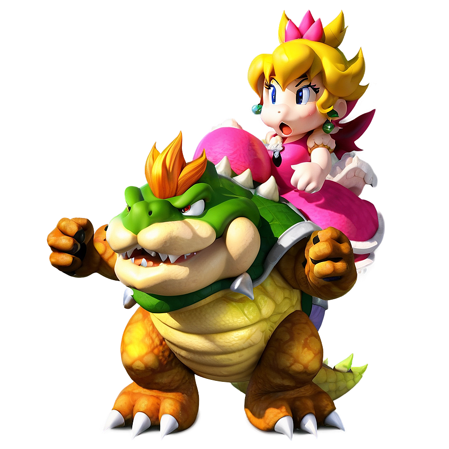 Bowser And Peach Png 73 PNG image