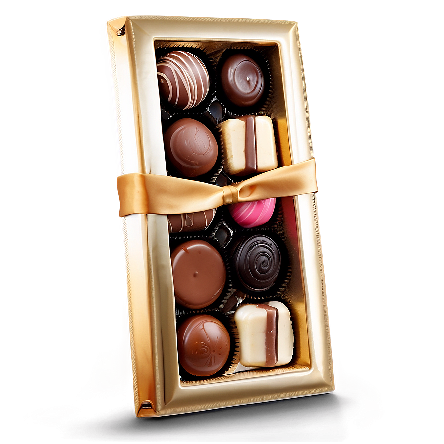 Box Of Belgian Chocolates Png 23 PNG image