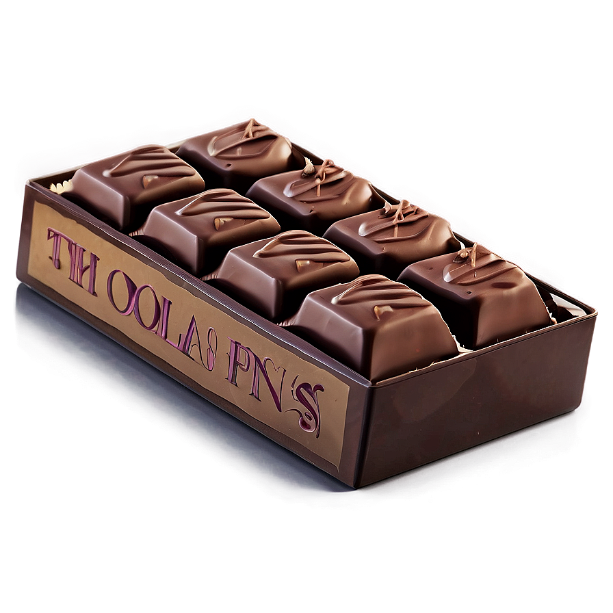 Box Of Chocolate Bars Png Ucp PNG image