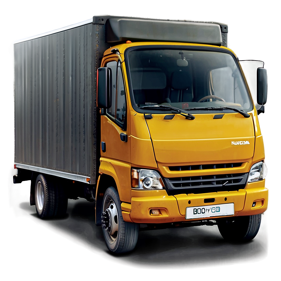 Box Truck For Transport Business Png 06132024 PNG image