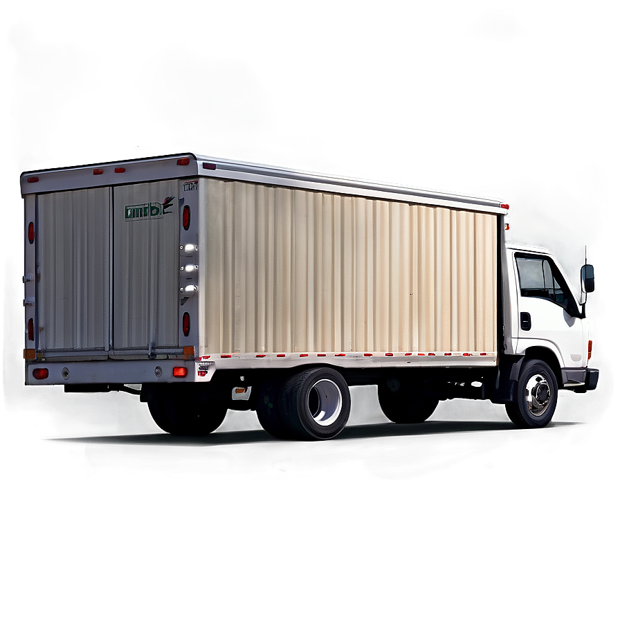 Box Truck Night Delivery Png 06132024 PNG image