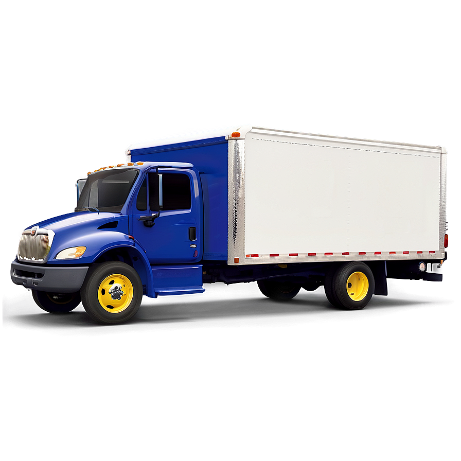 Box Truck With Logo Png Dvq PNG image