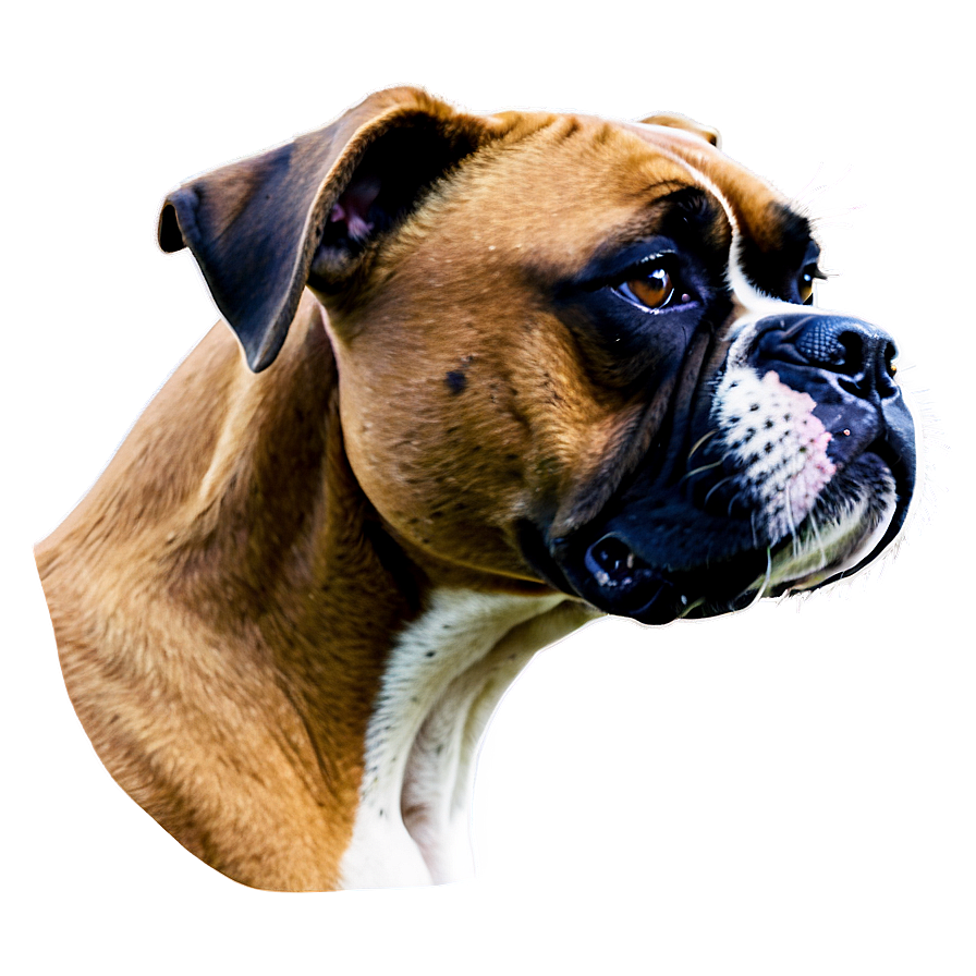 Boxer Dog Head Png Kjf PNG image