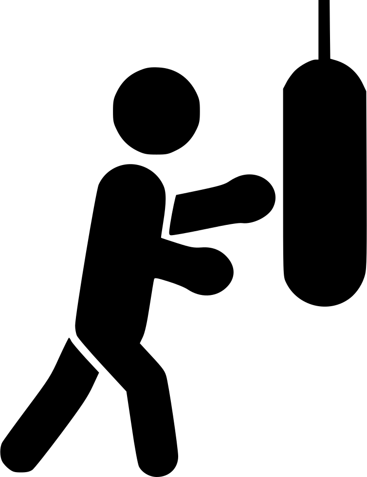 Boxing Training Icon PNG image