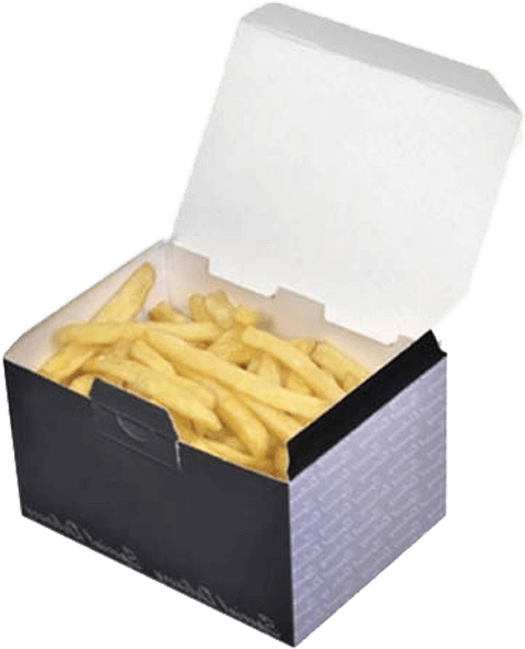 Boxof French Fries PNG image