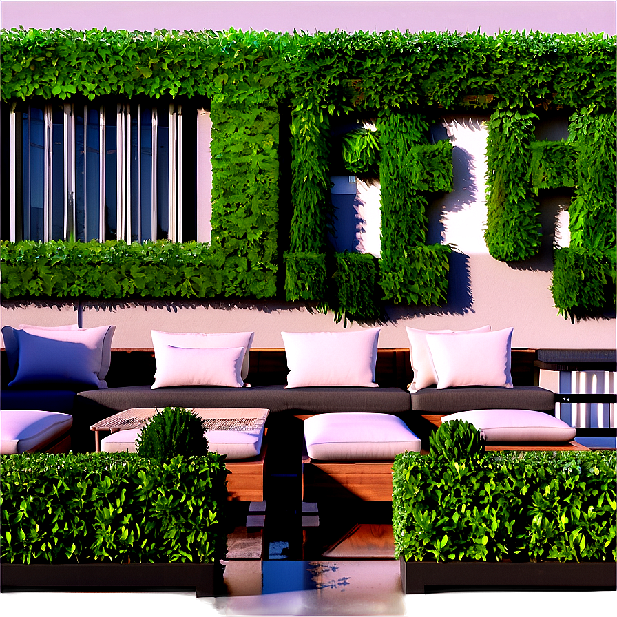 Boxwood On Terrace Png Imr PNG image