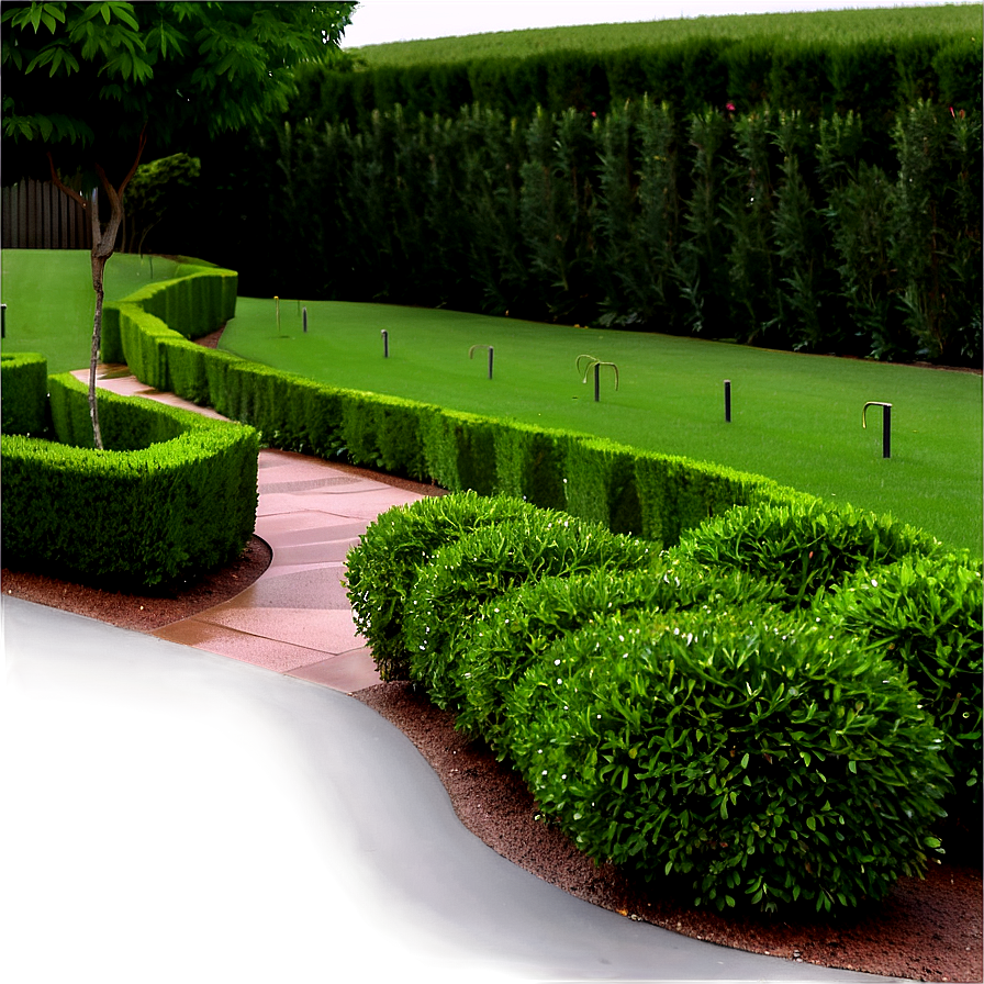 Boxwood Pathway Png Vjk PNG image