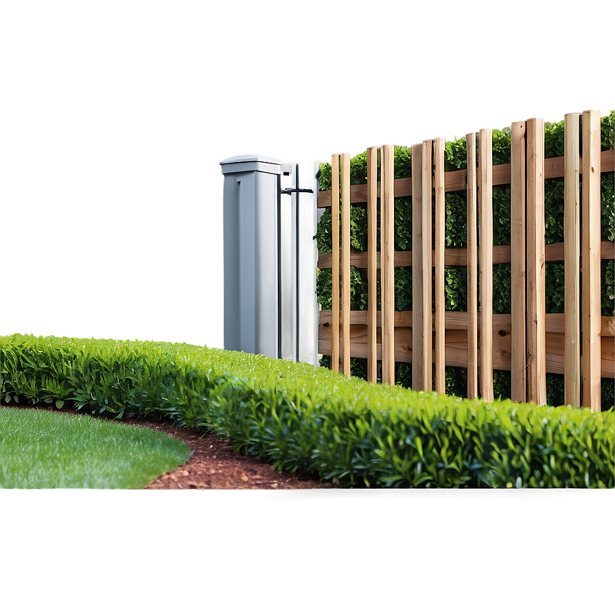 Boxwood Privacy Fence Png 06212024 PNG image