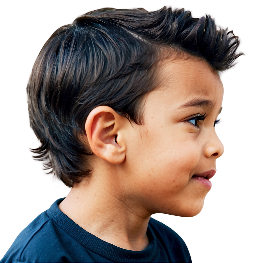 Boy Hair Side View Png Etk87 PNG image