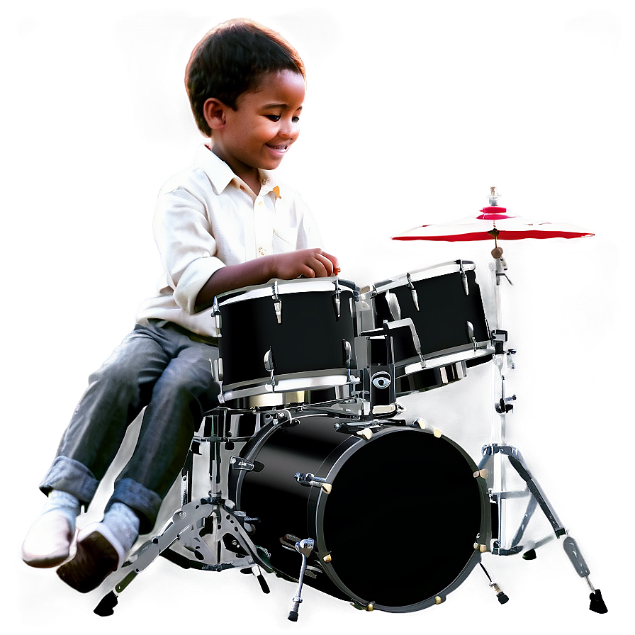 Boy Playing Drums Png 25 PNG image