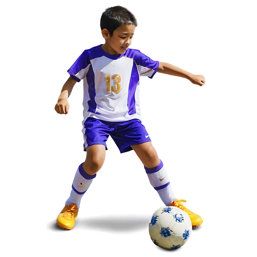 Boy Playing Soccer Png Vtl42 PNG image