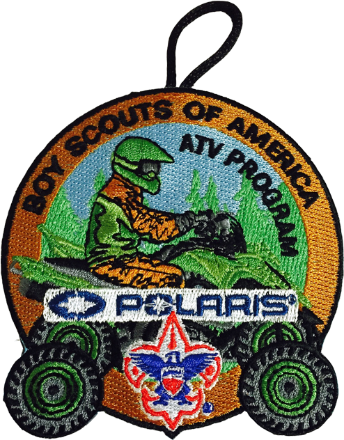 Boy Scouts A T V Program Patch PNG image