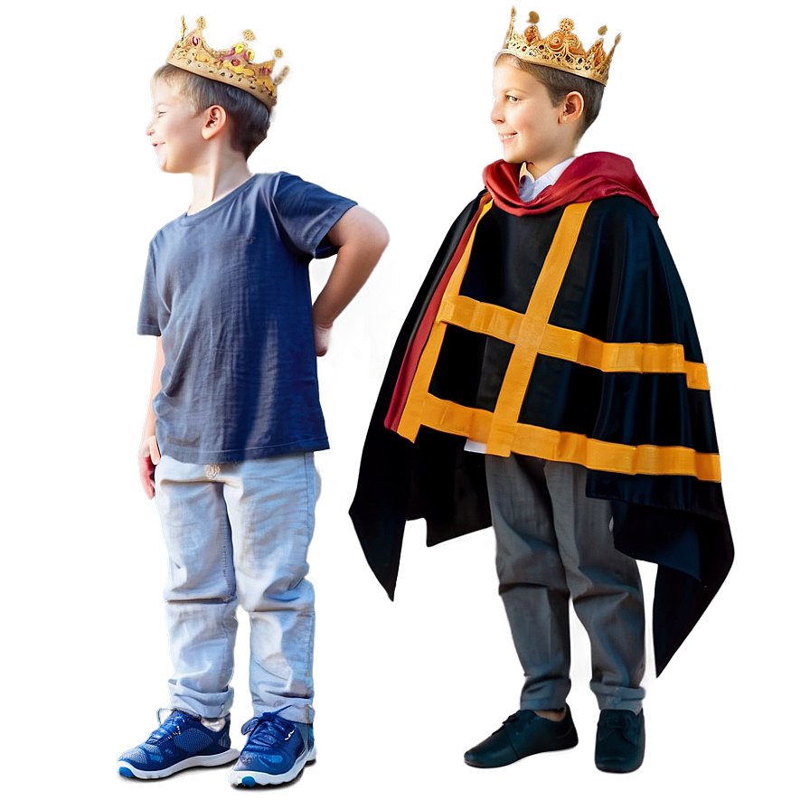 Boy Wearing Crown Png 48 PNG image