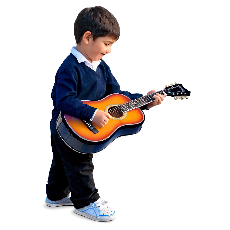 Boy With Guitar Png Hgn99 PNG image