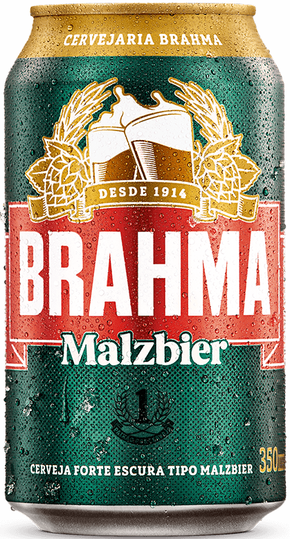 Brahma Malzbier Beer Can PNG image