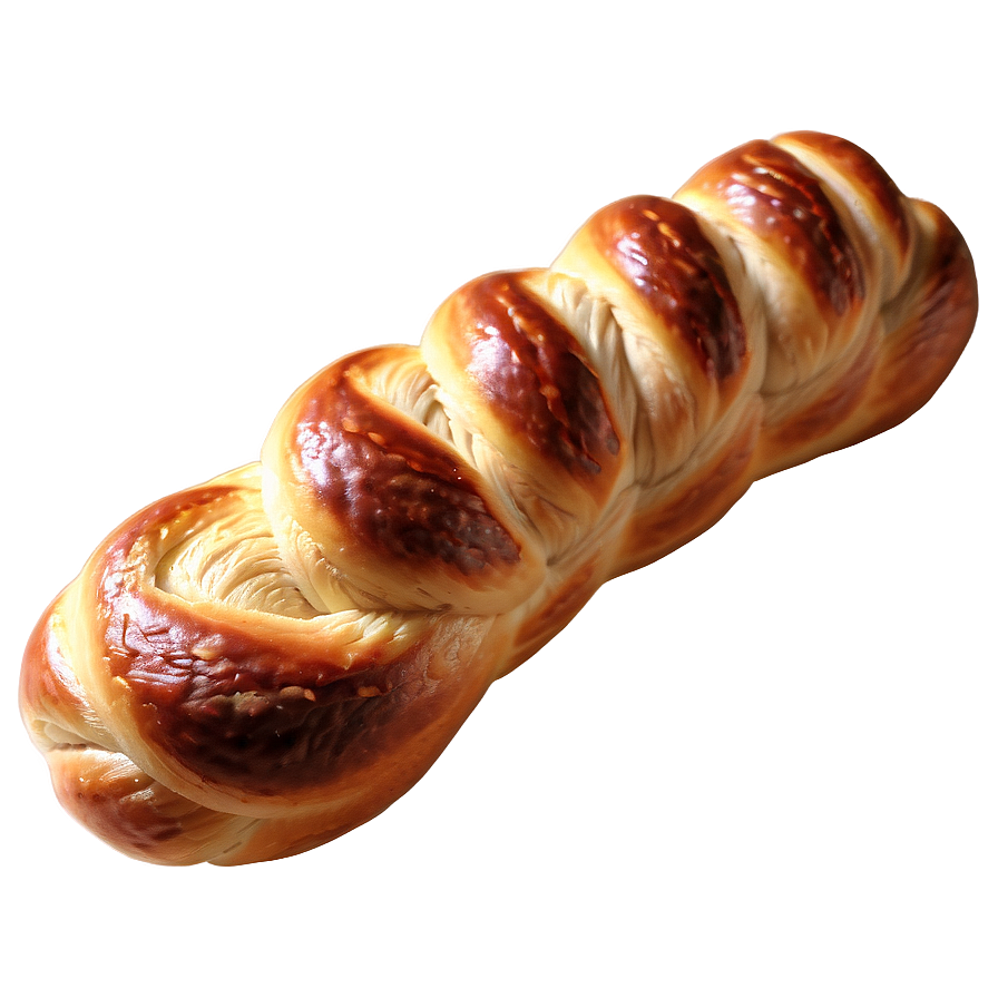 Braided Challah Bread Png 05232024 PNG image