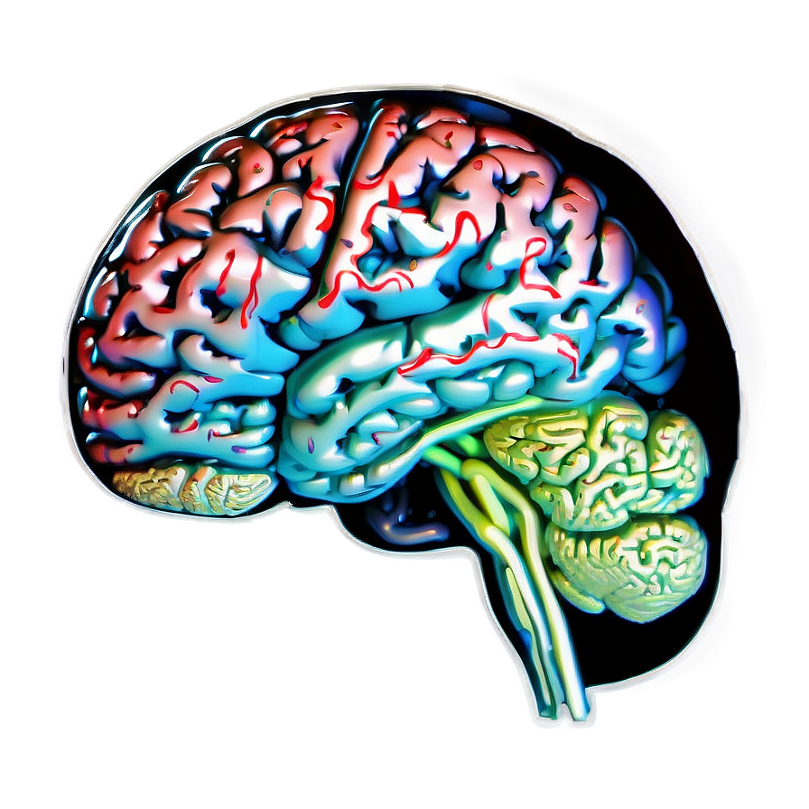 Brain Activation Thinking Png Rtt PNG image