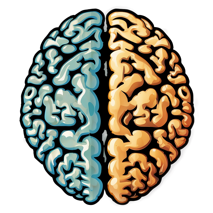 Brain Outline Clipart Png 1 PNG image