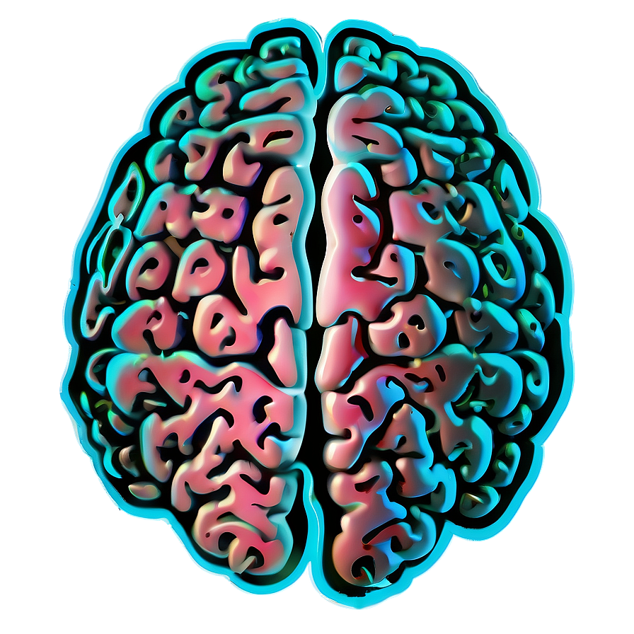 Brain Outline Vector Png Plk PNG image