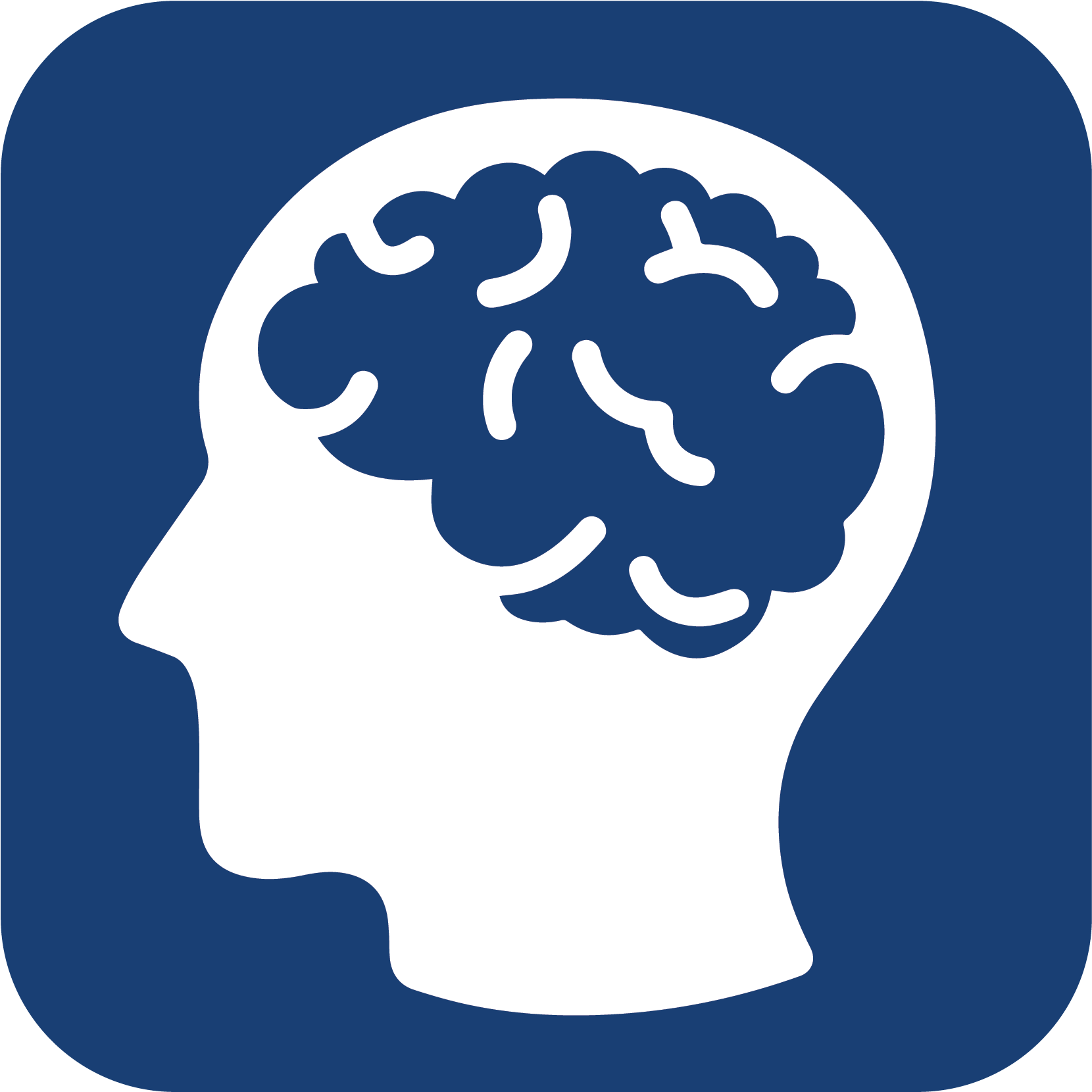 Brainin Head Icon PNG image