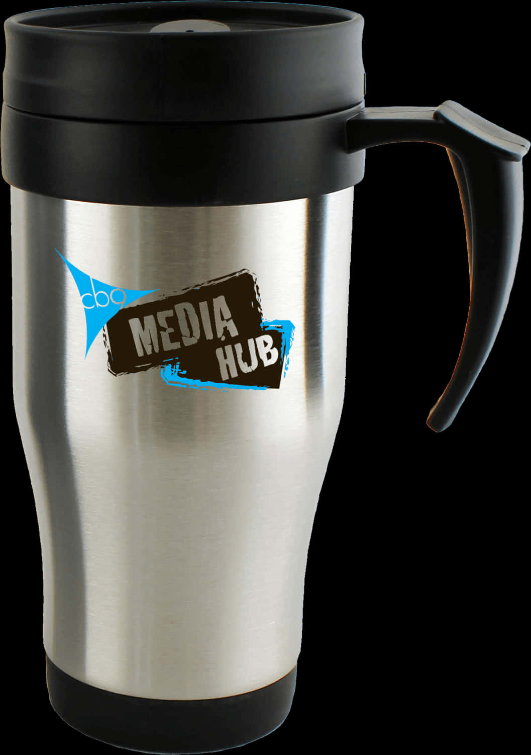 Branded Stainless Steel Tumbler PNG image