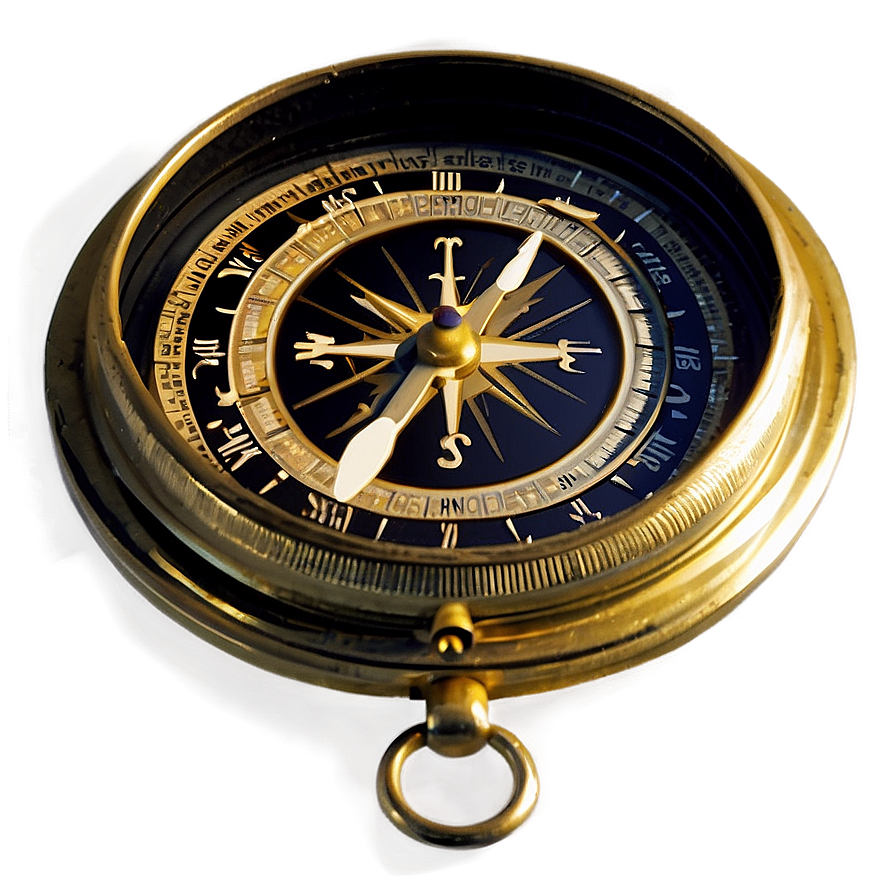 Brass Marine Compass Png 79 PNG image