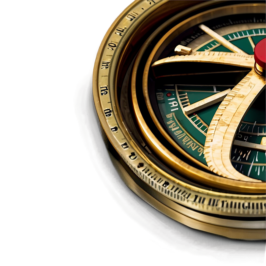 Brass Marine Compass Png Kam3 PNG image