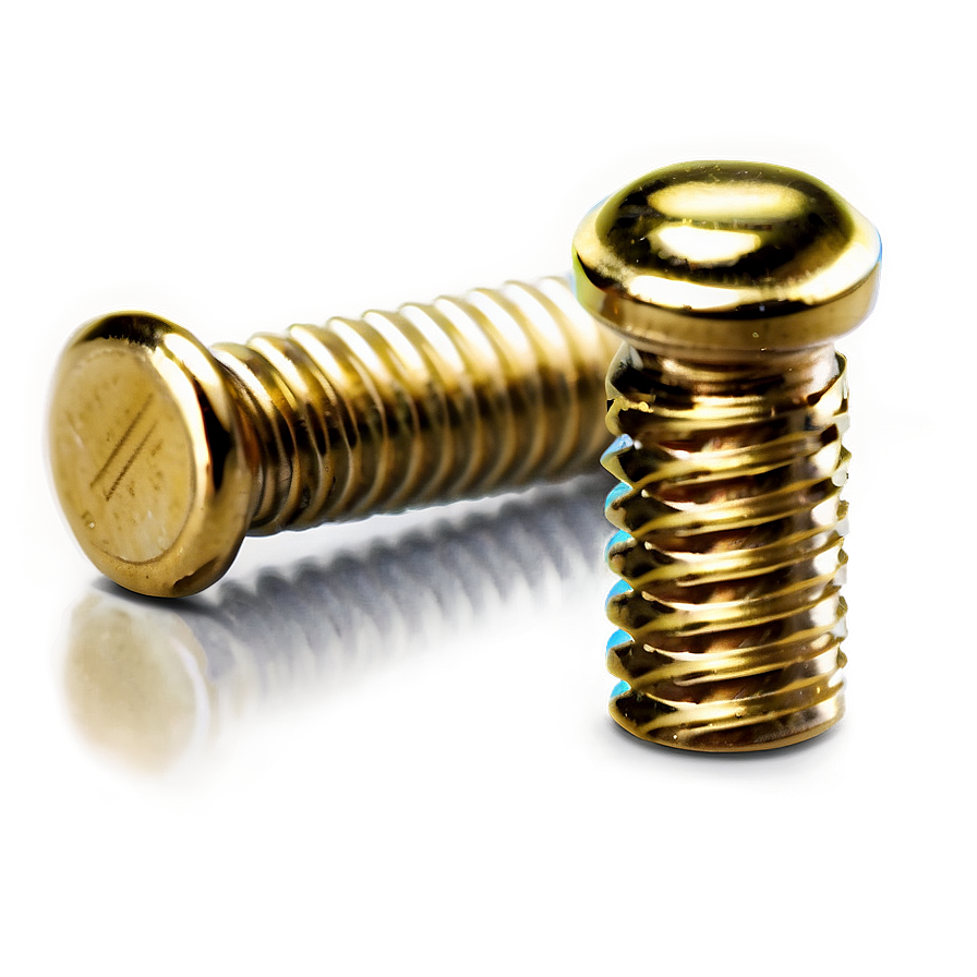 Brass Screw Png 05252024 PNG image