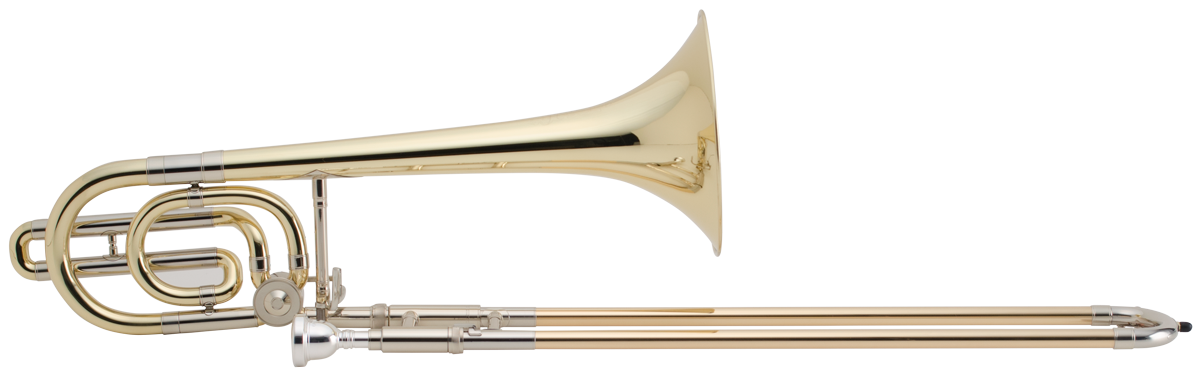 Brass_ Trombone_ Isolated PNG image