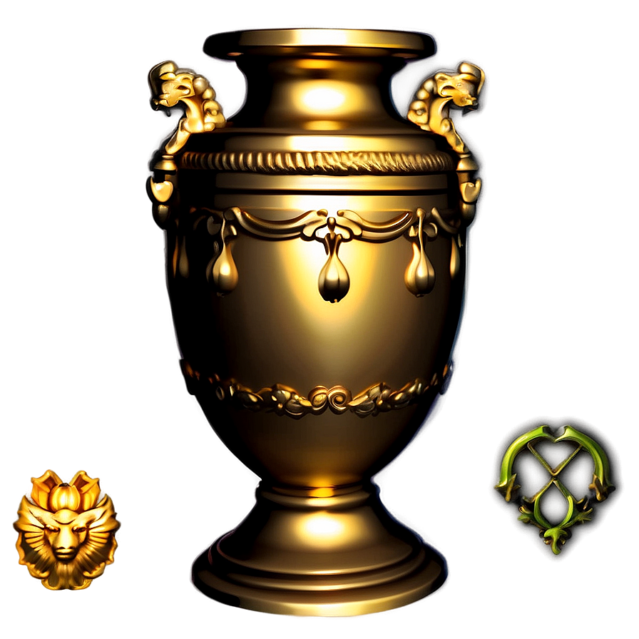 Brass Urn Detail Png Yve PNG image