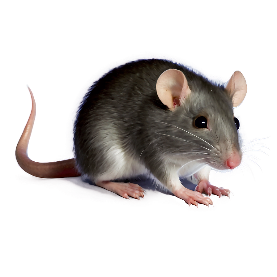 Brave Cute Rat Png 06252024 PNG image