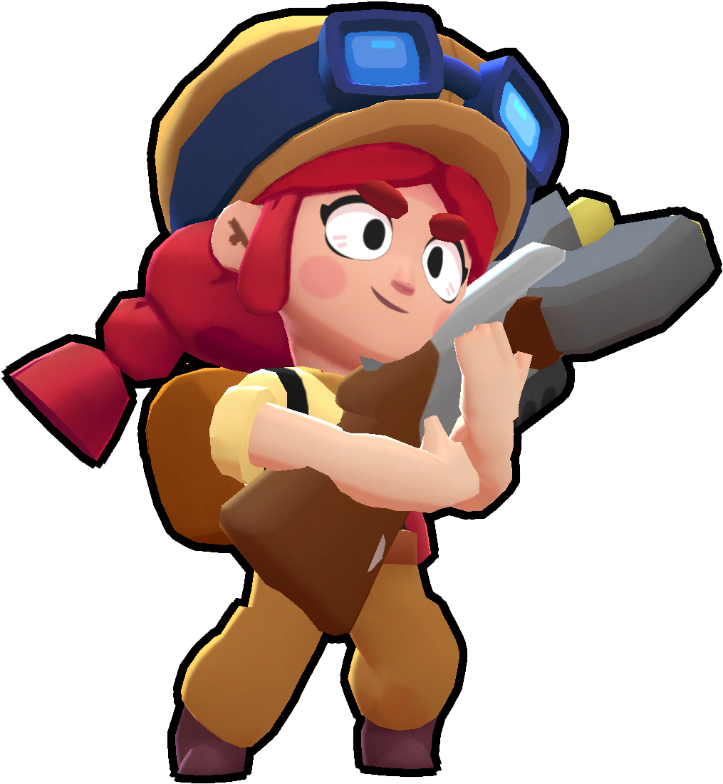 Brawl Stars Character With Shovel PNG image