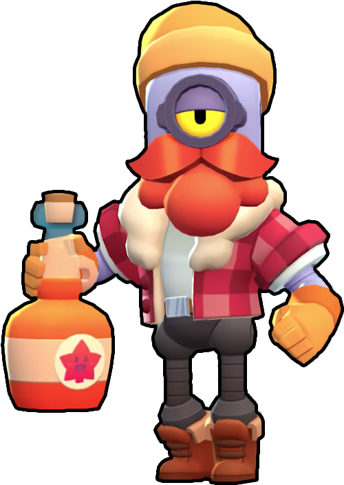 Brawl Stars Dynamike Character PNG image