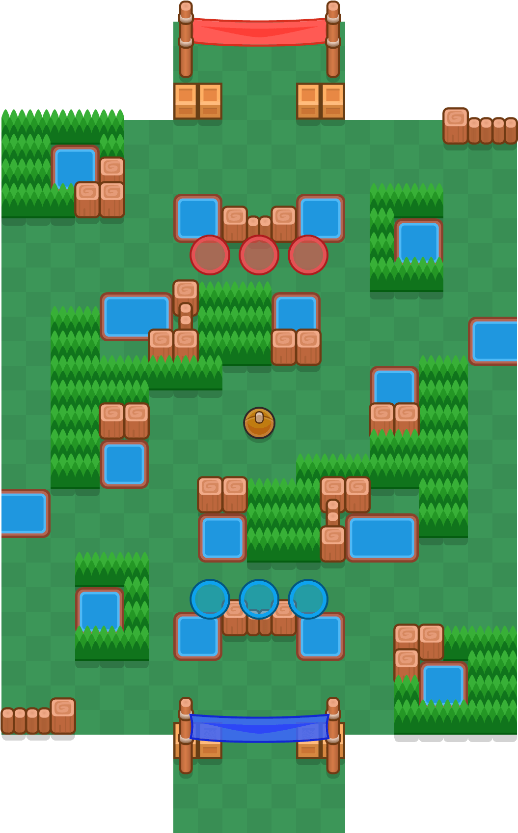 Brawl Stars Map Layout PNG image