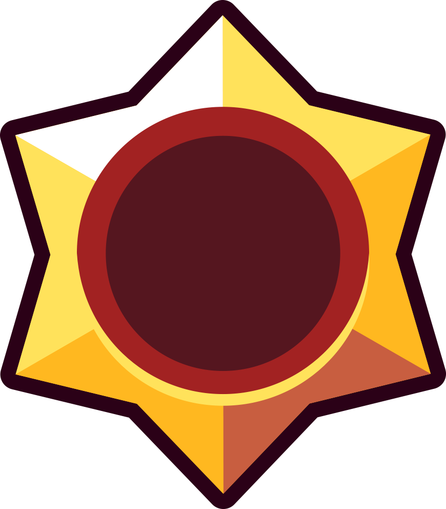 Brawl Stars Star Token PNG image