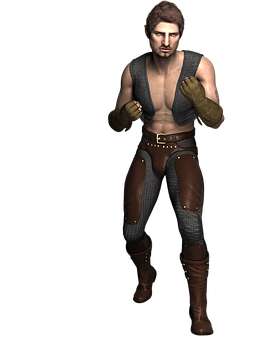 Brawler Ready Stance PNG image