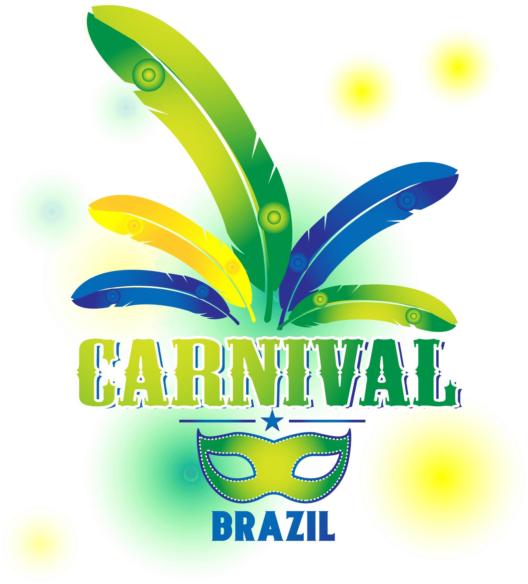 Brazilian Carnival Festive Graphic PNG image