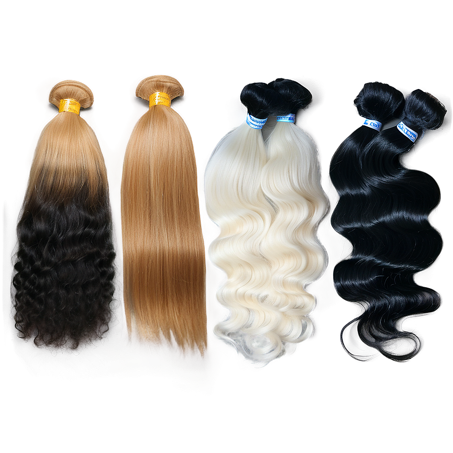 Brazilian Hair Bundles Png Lrr54 PNG image