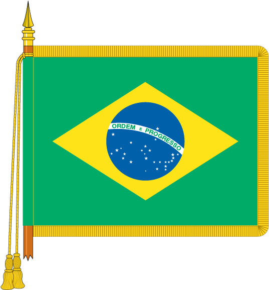 Brazilian National Flag Illustration PNG image