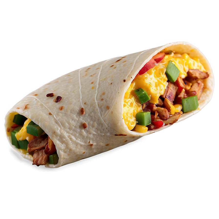 Breakfast Burrito Wrap Png 71 PNG image