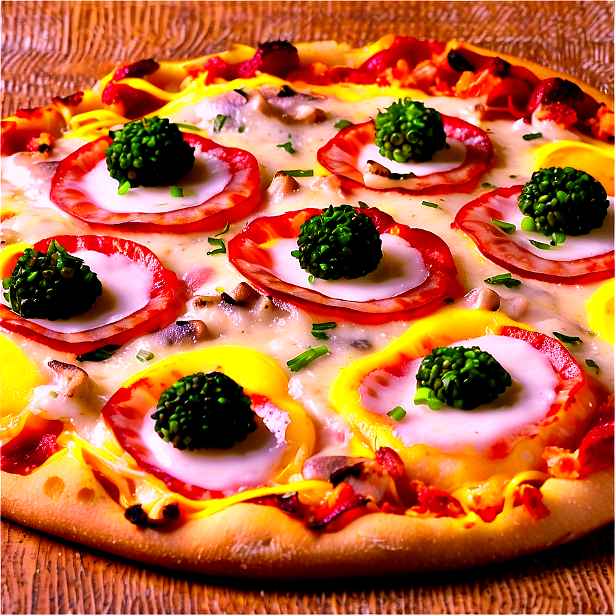 Breakfast Pizza Png 04292024 PNG image