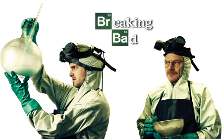 Breaking Bad Charactersin Lab Gear PNG image