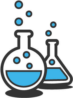 Breaking Bad Inspired Beakerand Flask PNG image