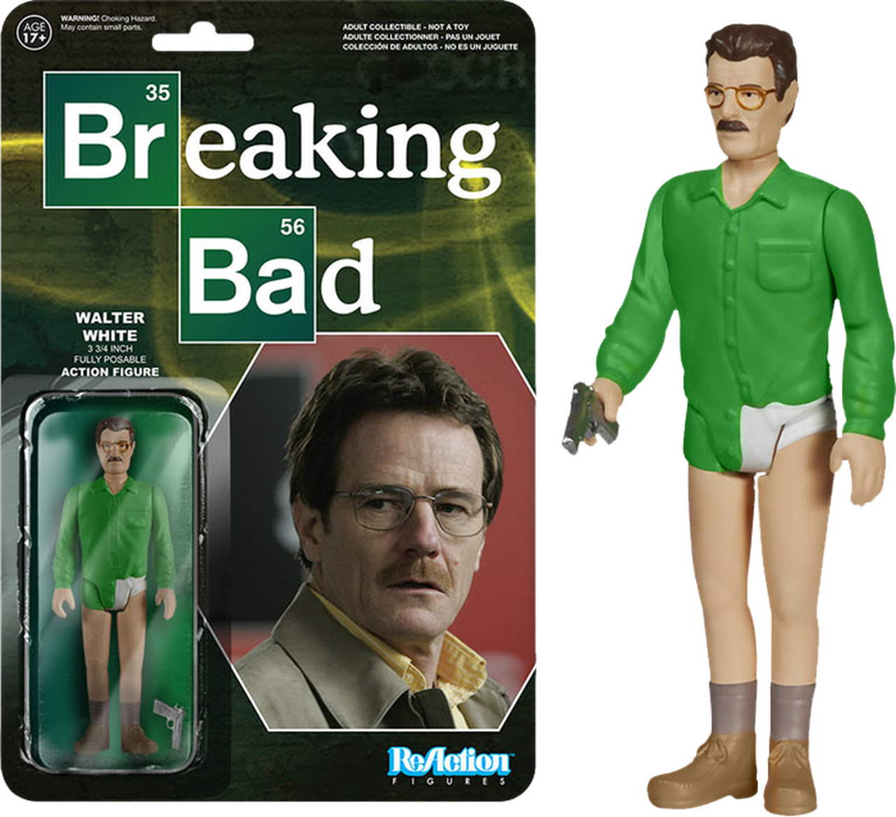 Breaking Bad Walter White Action Figure PNG image