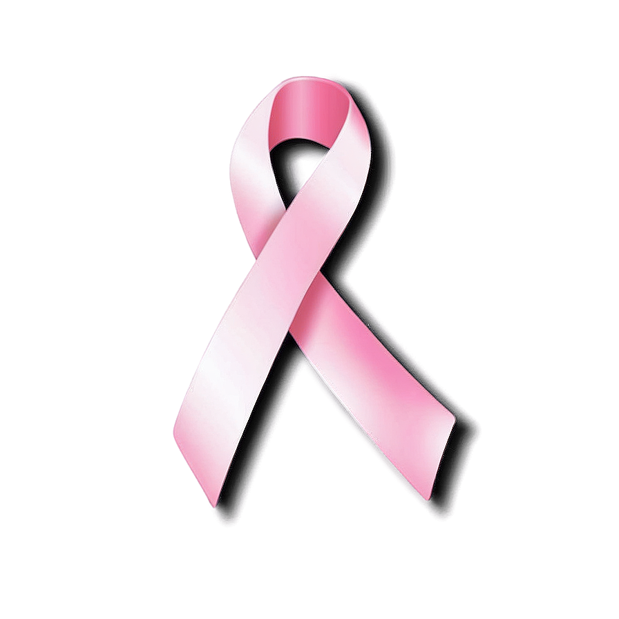 Breast Cancer Ribbon With Footprints Png 24 PNG image