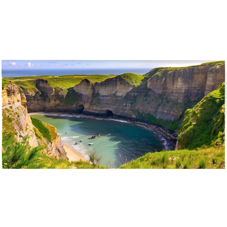 Breathtaking Cliffside View Picture Png Kpj PNG image