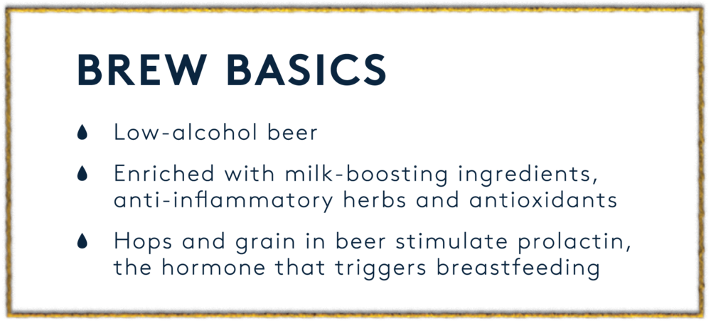 Brew Basics Breastfeeding Beer Info PNG image