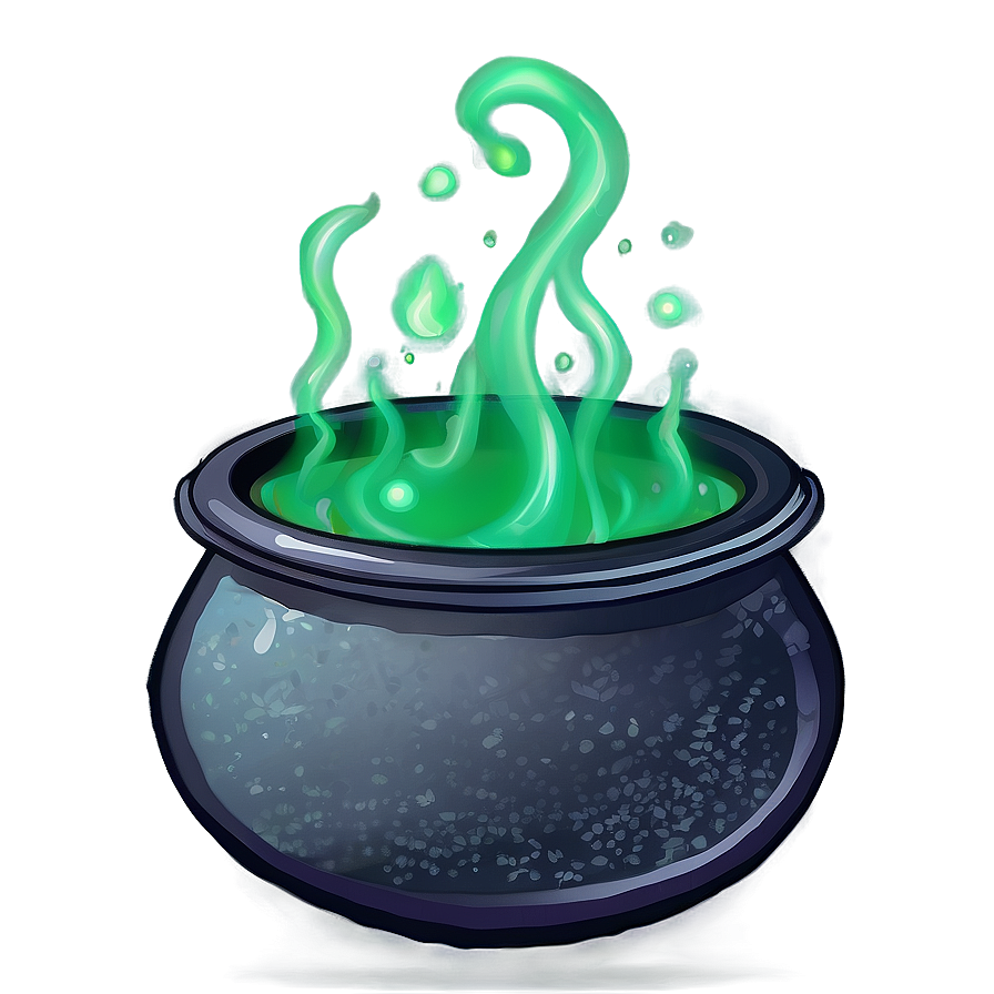 Brewing Magic Cauldron Png Jmm PNG image